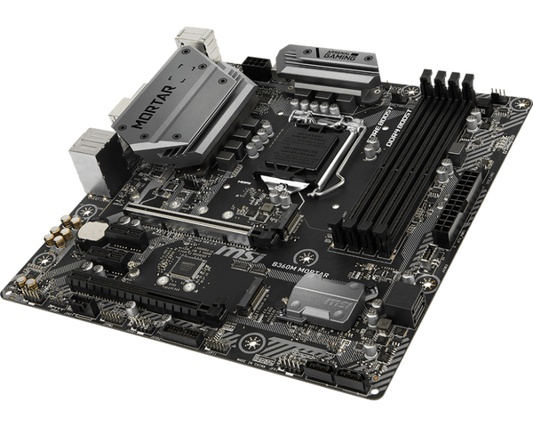 MSI B360M Mortar mATX - motherboard - Multitronic